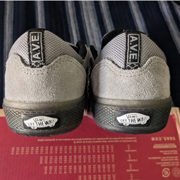 Vans Ave Pro Reflective Gray Men 7 Size Skateboarding Suede 122024 - Picture 9 of 10